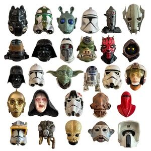 STAR WARS KOTOBUKIYA Artbox Series Mask Helmet Magnet 3” (lot of 28)